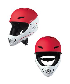 풀페이스 레이싱 헬멧 레드