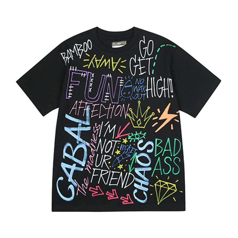 HAND WORK FFUN T-SHIRTS_BK