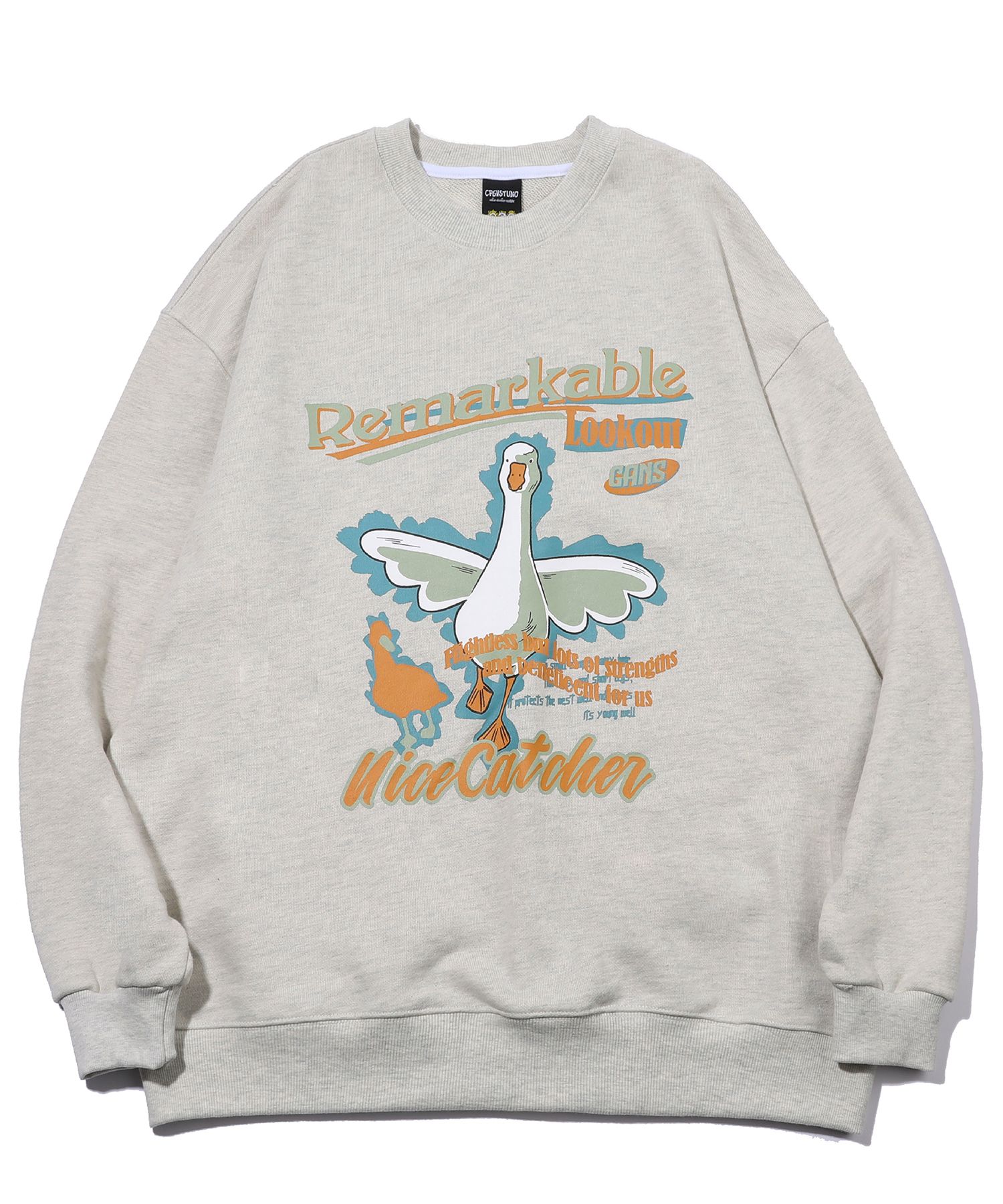 【CPGN STUDIO】Nice Catcher Sweatshirt MUSINSA | CPGN STUDIO Nice Catcher Sweatshirt Oatmeal