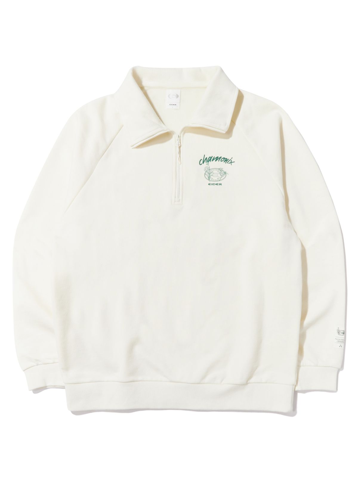 아이더(EIDER) BASIC (베이직) UNI HALF ZIP MTM_Vanilla