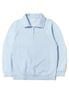BASIC (베이직) UNI HALF ZIP MTM_Light Blue