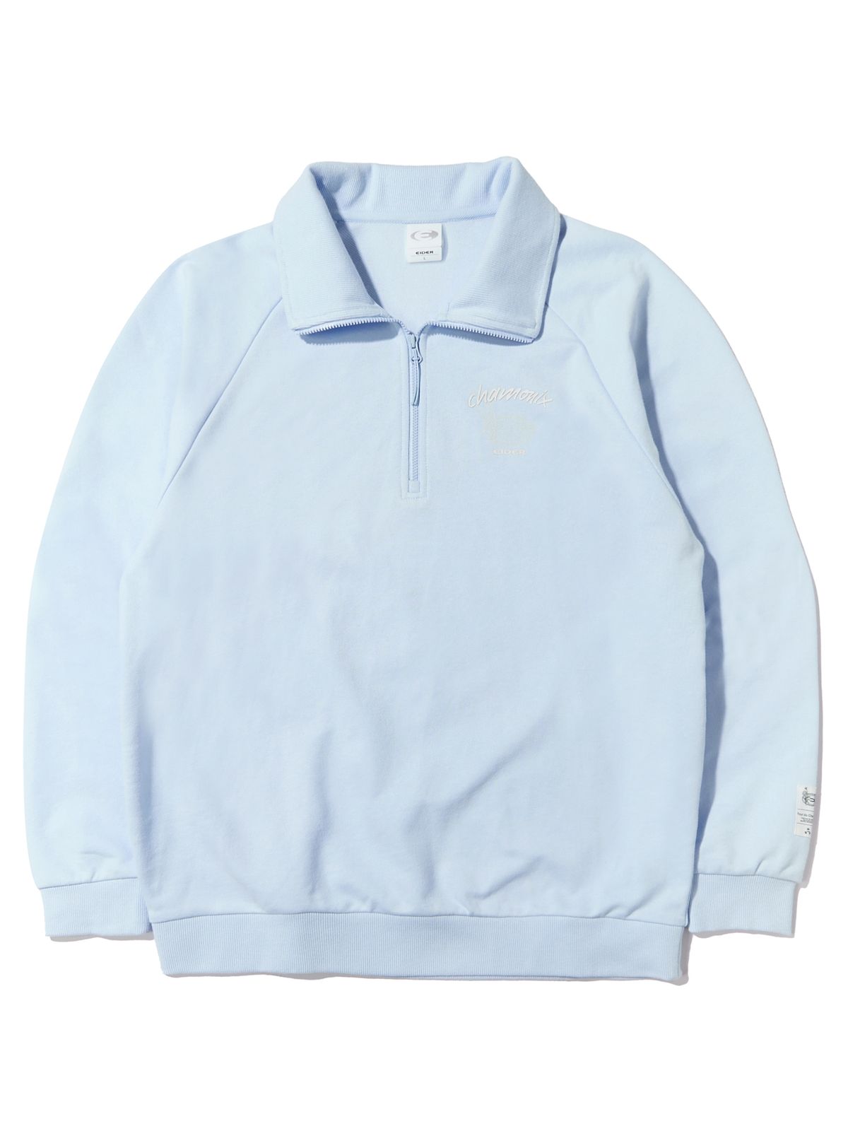 아이더(EIDER) BASIC (베이직) UNI HALF ZIP MTM_Light Blue