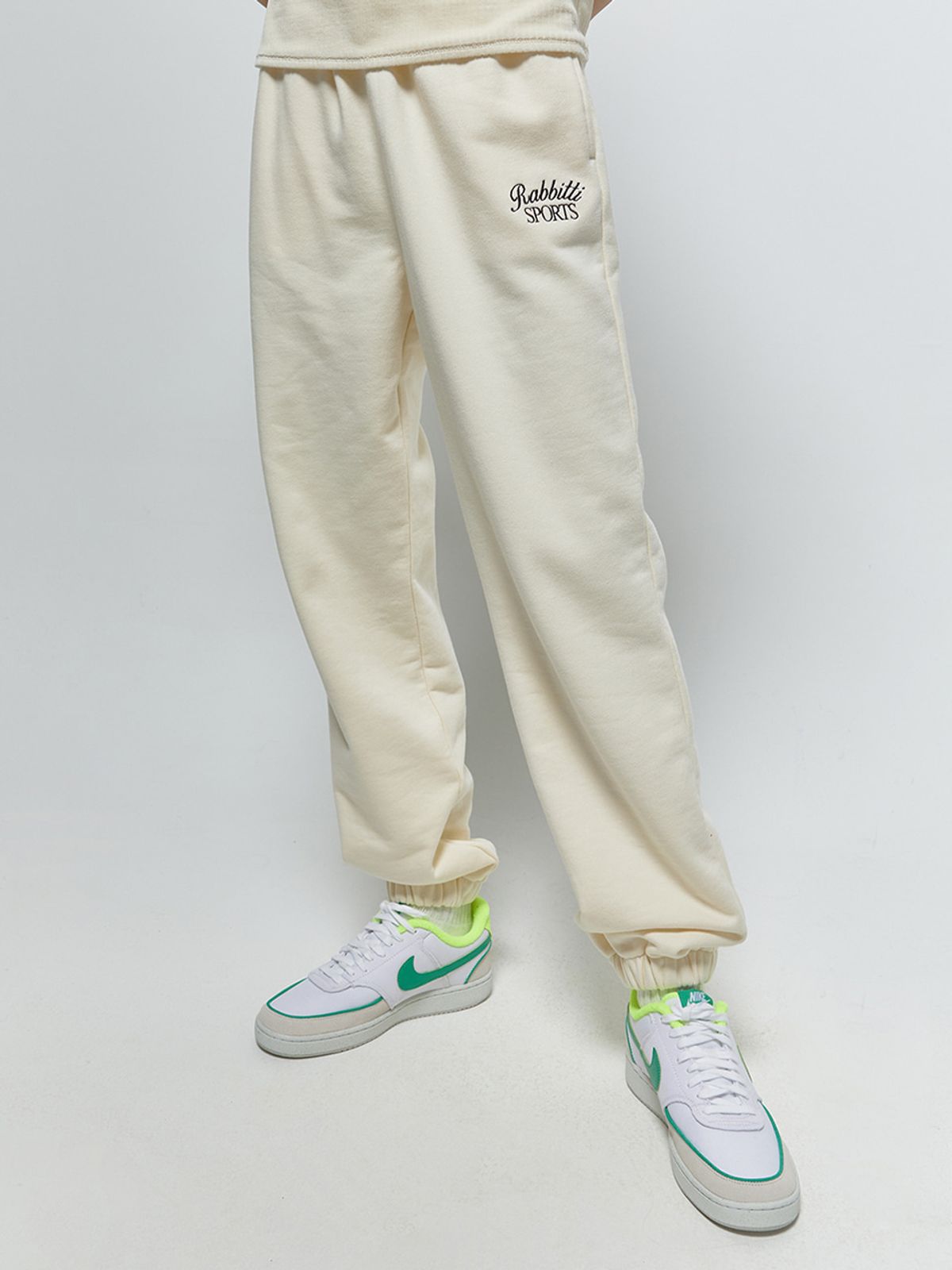 래비티 스포츠(RABBITTI SPORTS) RB Sports Sweatpants Cream