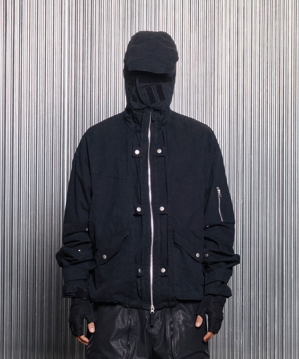 ジャケット・アウター GRAILZ 23AW Flight Shell Jacket 그레일즈(GRAILZ) FLIGHT SHELL JACKET [BLACK] - 사이즈 & 후기 | 무신사