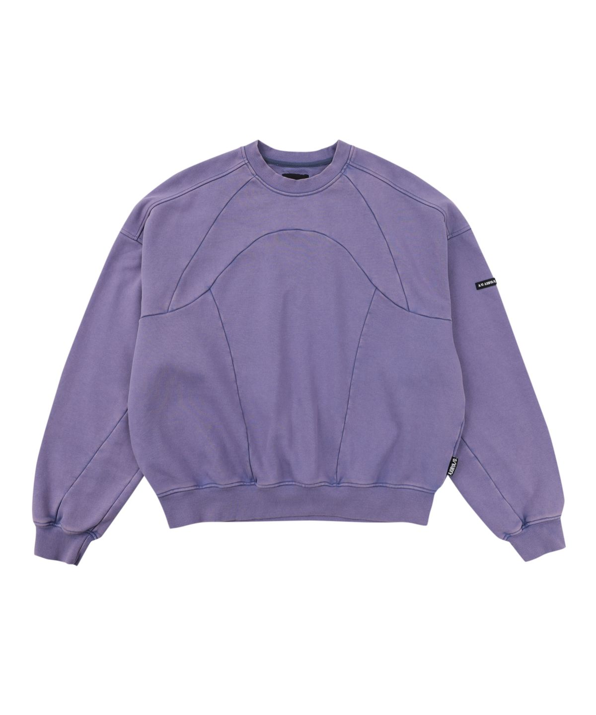 아조바이아조(AJOBYAJO) Robot Washed Sweatshirt [PURPLE]
