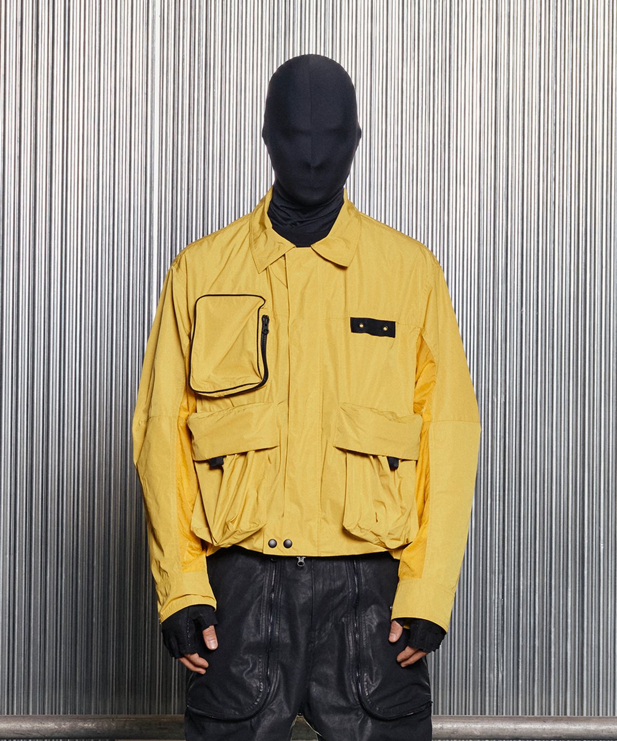 그레일즈(GRAILZ) MULTI POCKET TRUCKER JACKET [YELLOW]