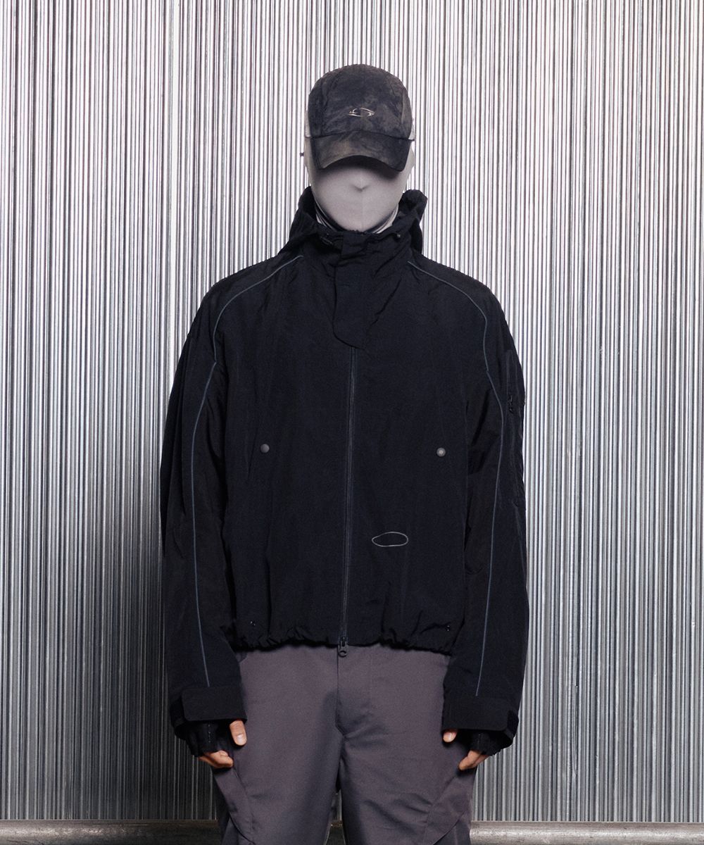 【GRAILZ】NYLON SHIELD JACKET [BLACK/GREY] MUSINSA | GRAILZ NYLON SHIELD JACKET [DEEP BLACK]