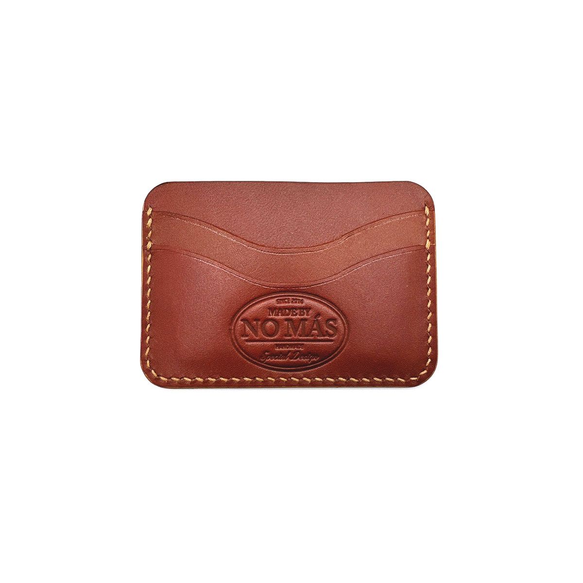 노마스(NO MAS) SLIM CARD CASE (BROWN)