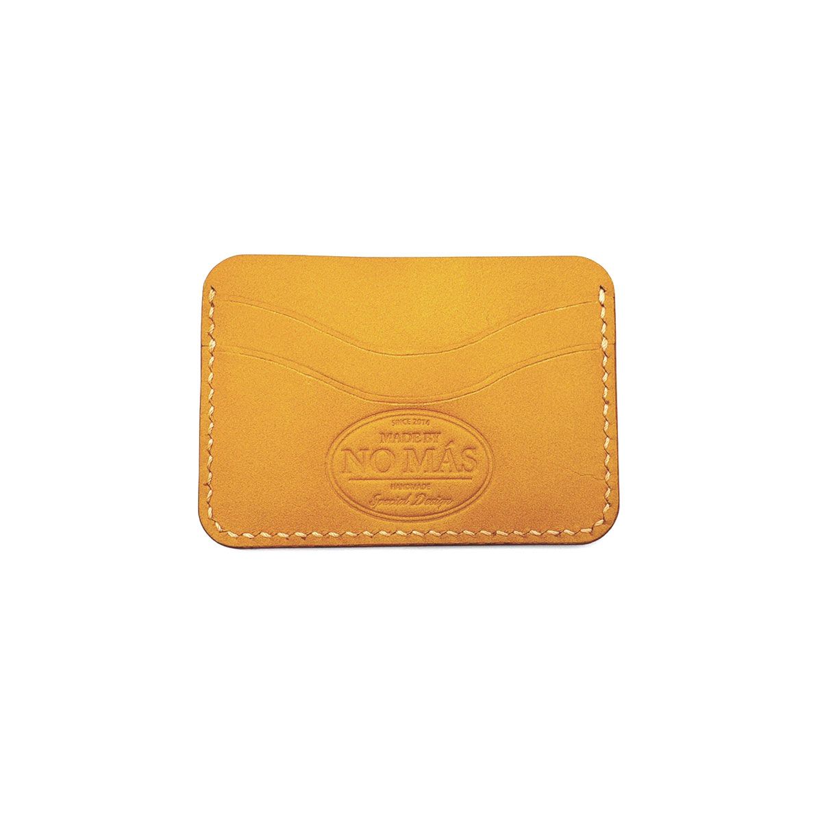 노마스(NO MAS) SLIM CARD CASE (MUSTARD)