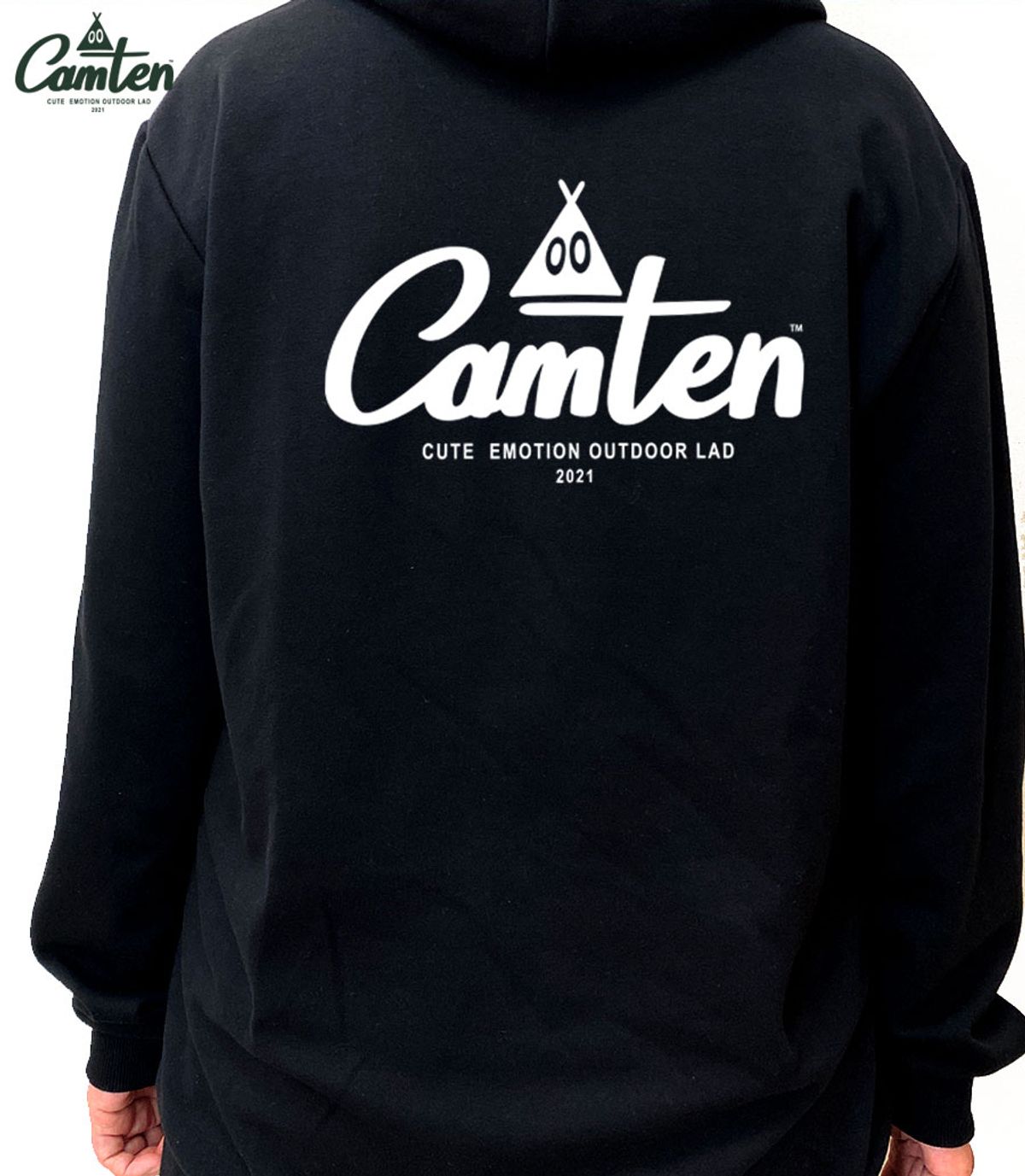 돌돌(DOLDOL) Camten-hoody-29 감성 캠핑 브랜드 캠텐 캐릭터 그래픽 후드티 후드 후디