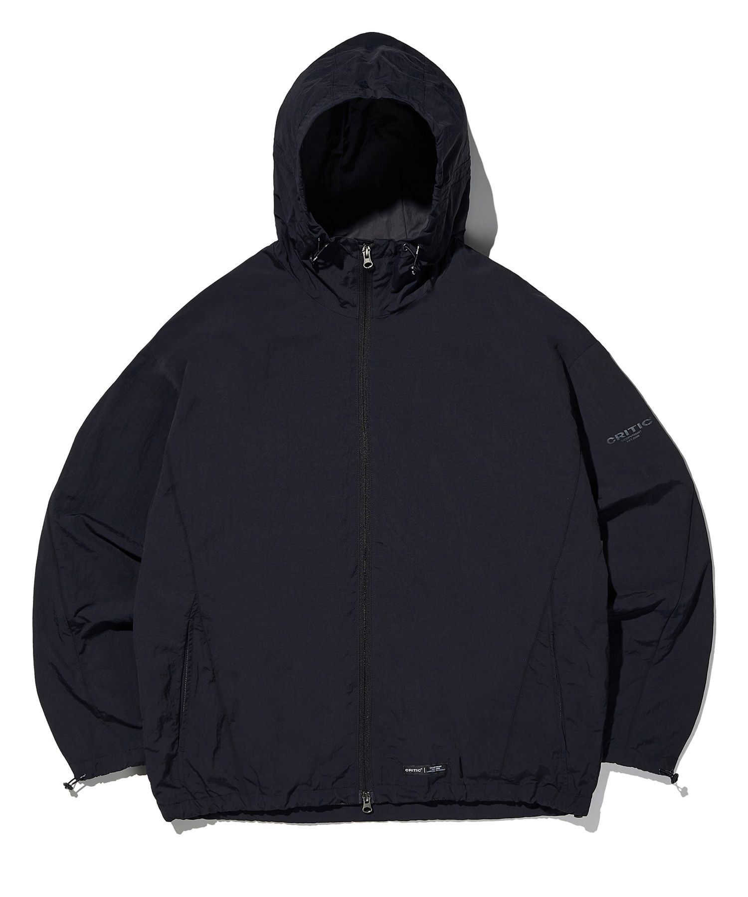 MUSINSA公式 | CRITIC Slash Shell Jacket Black