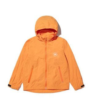 KIDS WINDBREAKER ZIP UP - ORANGE