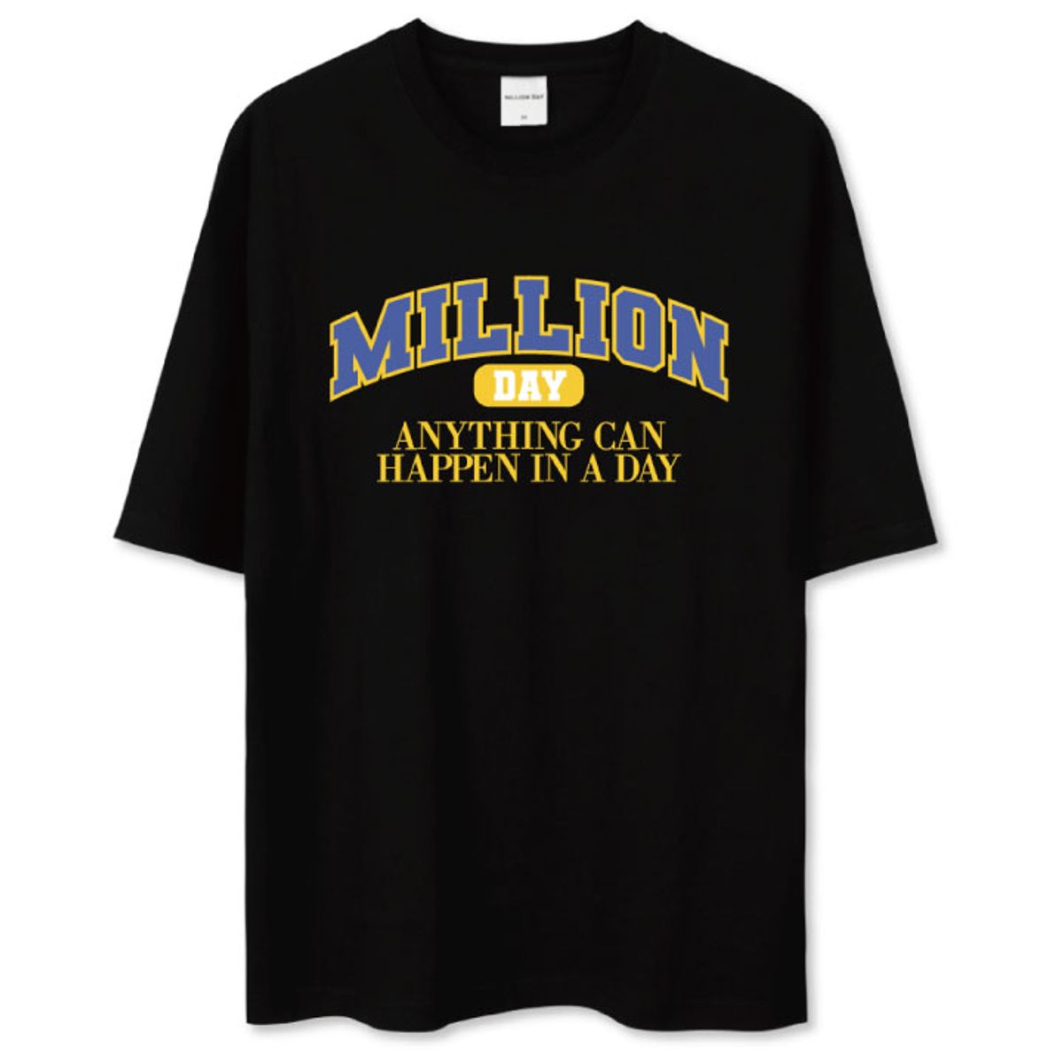 밀리언데이(MILLION DAY) MILLION CAMPUS T-SHIRT