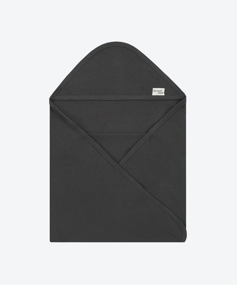 속싸개 겸 목욕수건 : 차콜