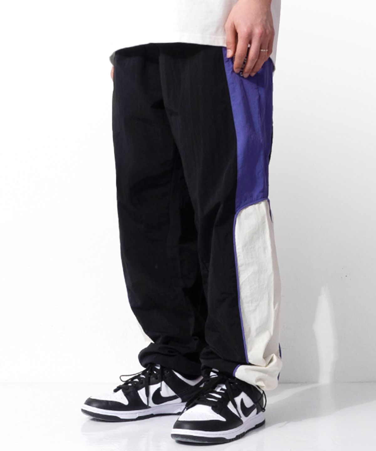 큐티에잇 가먼츠(QT8 GARMENTS) GB Old Track Pant (Purple)