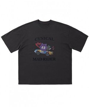 [DASOL x runningHIGH] 시니컬 매드 라이더 H/S 티 [챠콜]