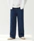바이오스톤 워싱 와이드 데님 팬츠 (DEEP BLUE)