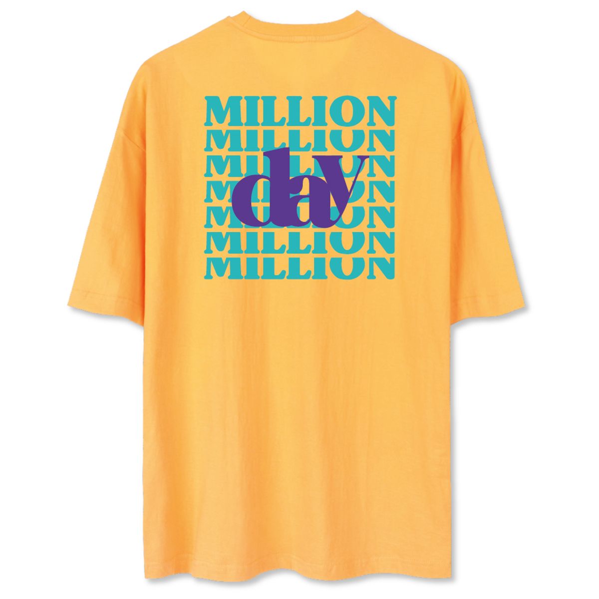 밀리언데이(MILLION DAY) MILLION GRID T-SHIRT
