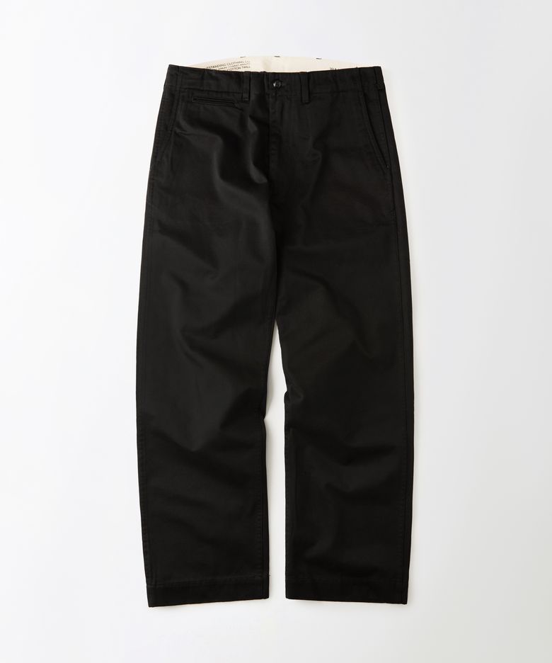 OFFICER CHINO PANTS_BLACK