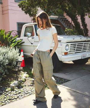 PARACHUTE CARGO PANTS KHAKI