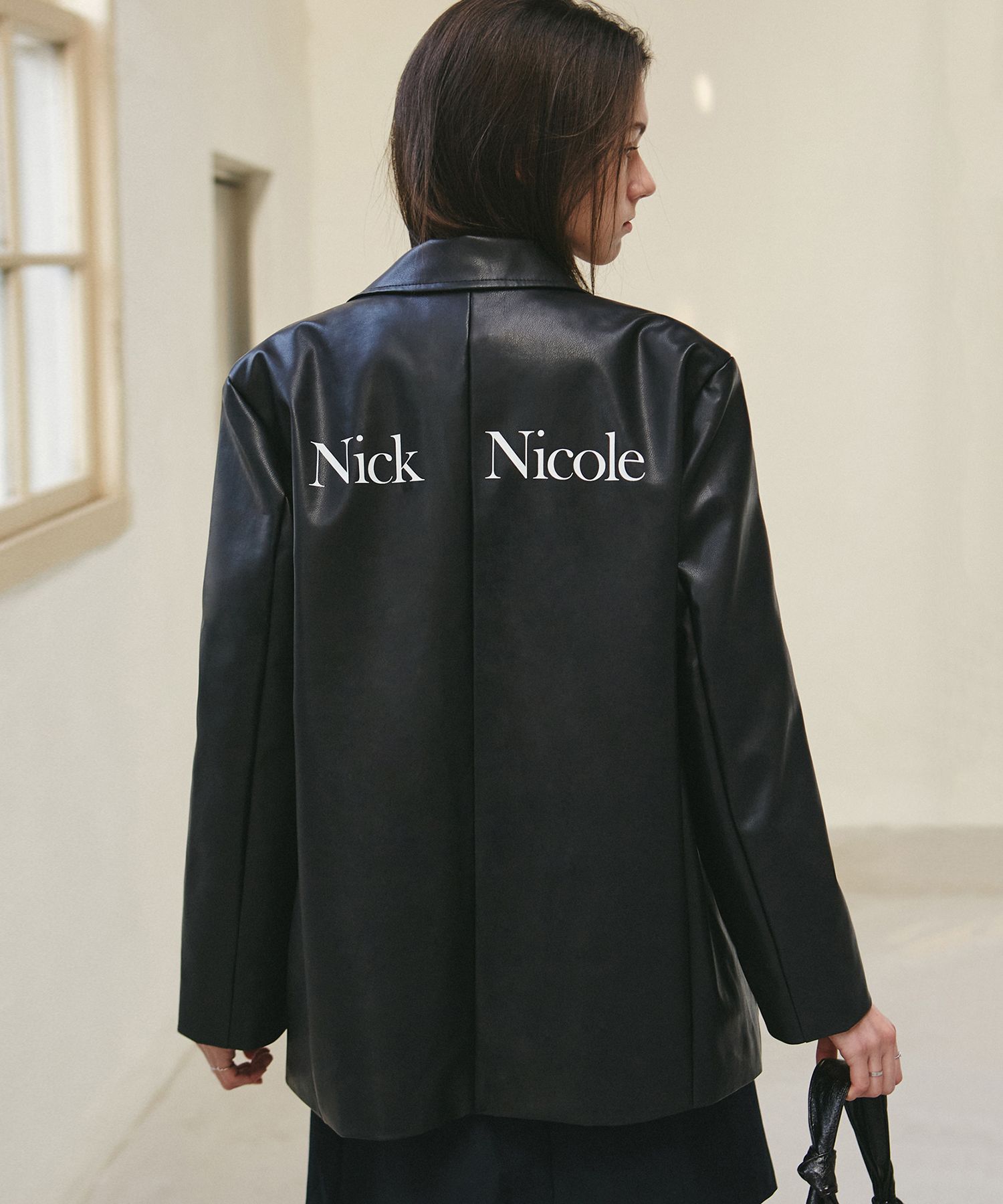 MUSINSA | NICK&NICOLE NICOLE SIGNATURE VEGAN LEATHER