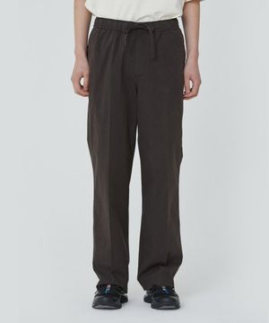 코튼 페이퍼 이지 팬츠_차콜