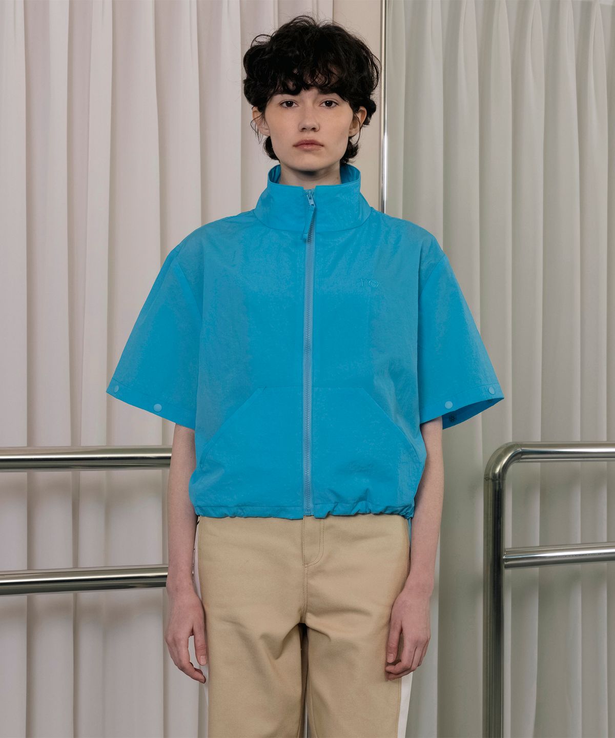더 로켓(THE ROCKET) R TWO WAY BLOUSON JUMPER_BLUE