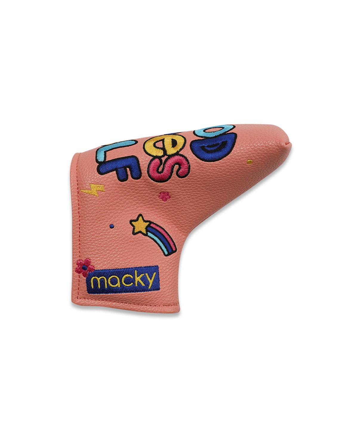 맥키(MACKY) 굿바이브 일자 퍼터커버 코랄