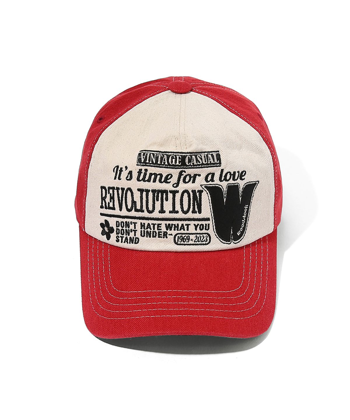 오가프(OGARP) Revolution 5-Pannel Cap Red