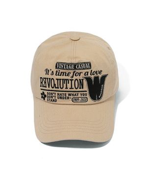 Revolution 5-Pannel Cap Beige