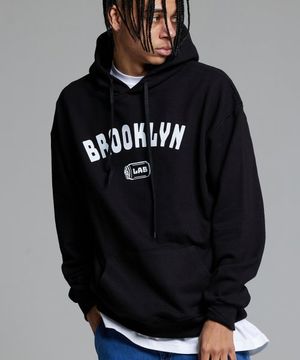 브루클린 네추럴핏 후드 블랙