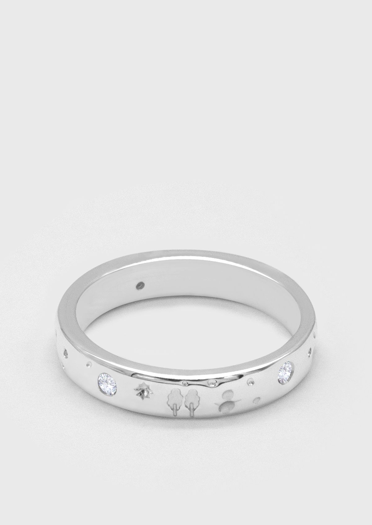 종종(JONGJONG) Crystal Winter Story Ring