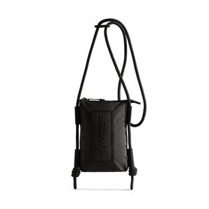 [UNISEX] 트래블 립스탑 폰파우치 - 블랙 UBP1514NRSBLK