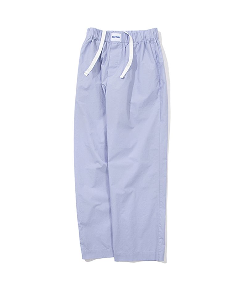 RELAXED PAJAMA PANTS (BLUE)