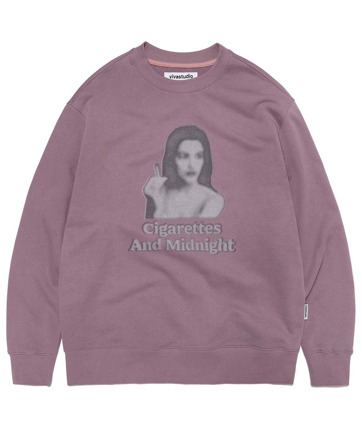 비바스튜디오(VIVASTUDIO) CIGARETTES CREWNECK [PINK]
