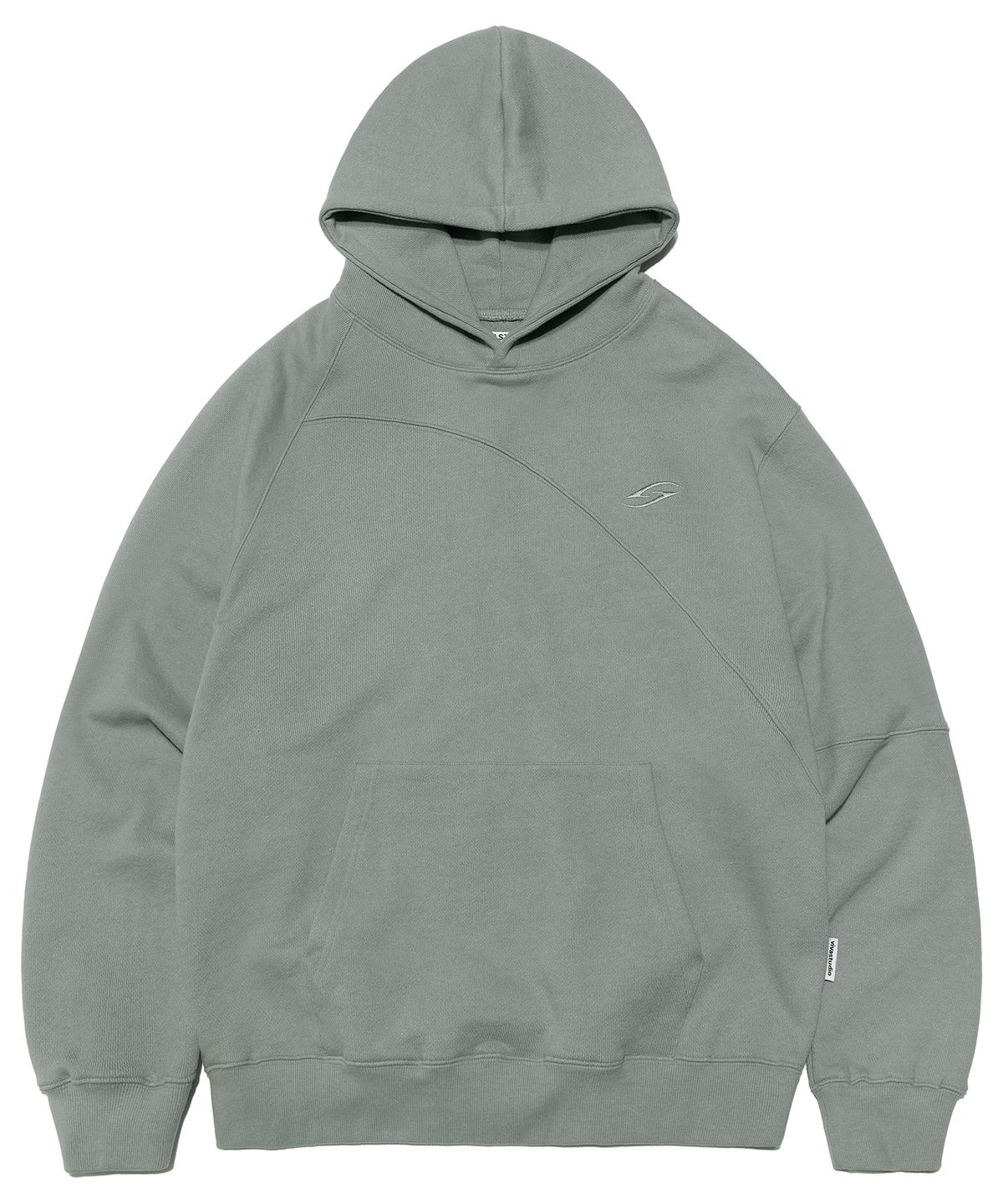 비바스튜디오(VIVASTUDIO) UNBALANCE HOODIE [MINT]