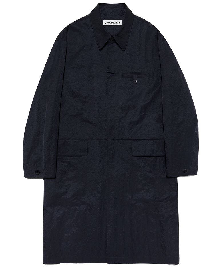 NYLON COAT [NAVY]