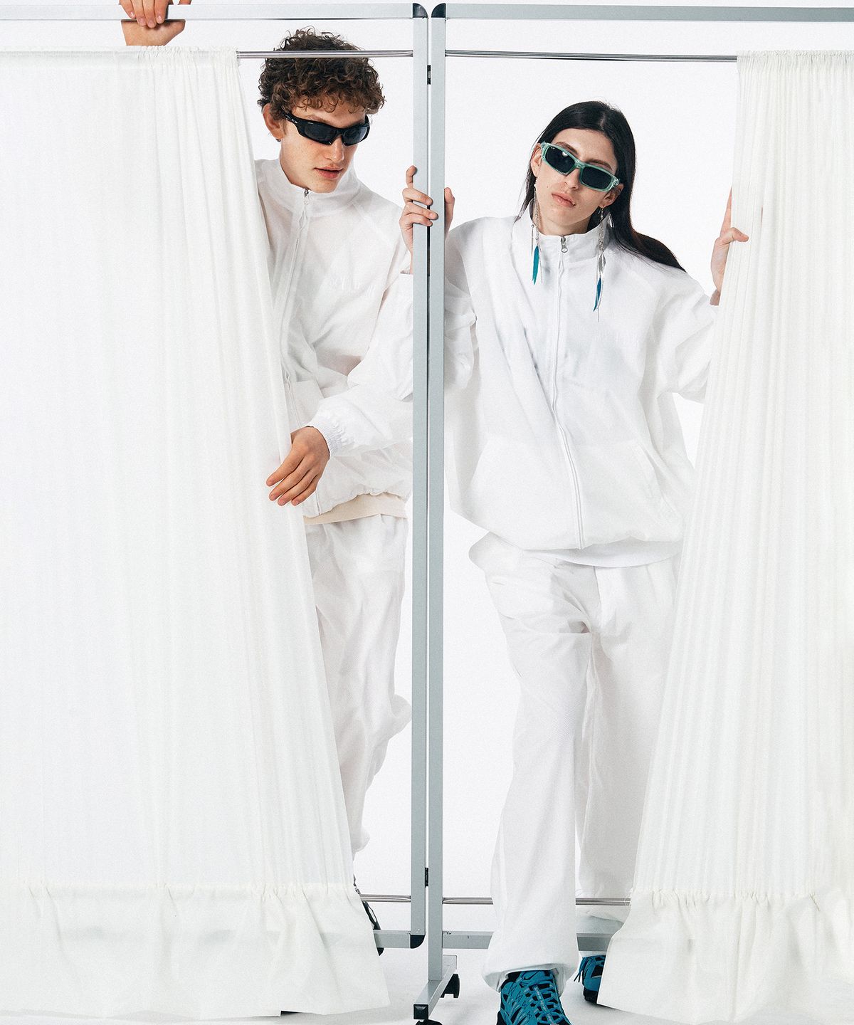 스컬프터(SCULPTOR) Classic Wind Jacket White