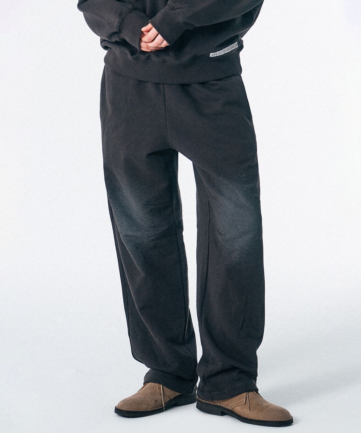스컬프터(SCULPTOR) Species Brushed Sweat Pants Charcoal