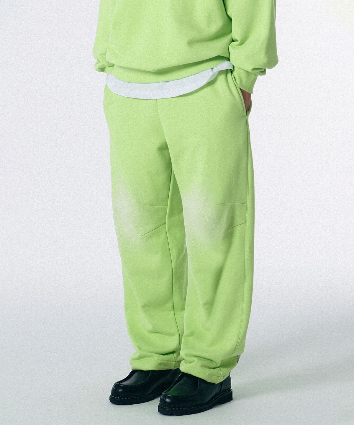 스컬프터(SCULPTOR) Species Brushed Sweat Pants Lime