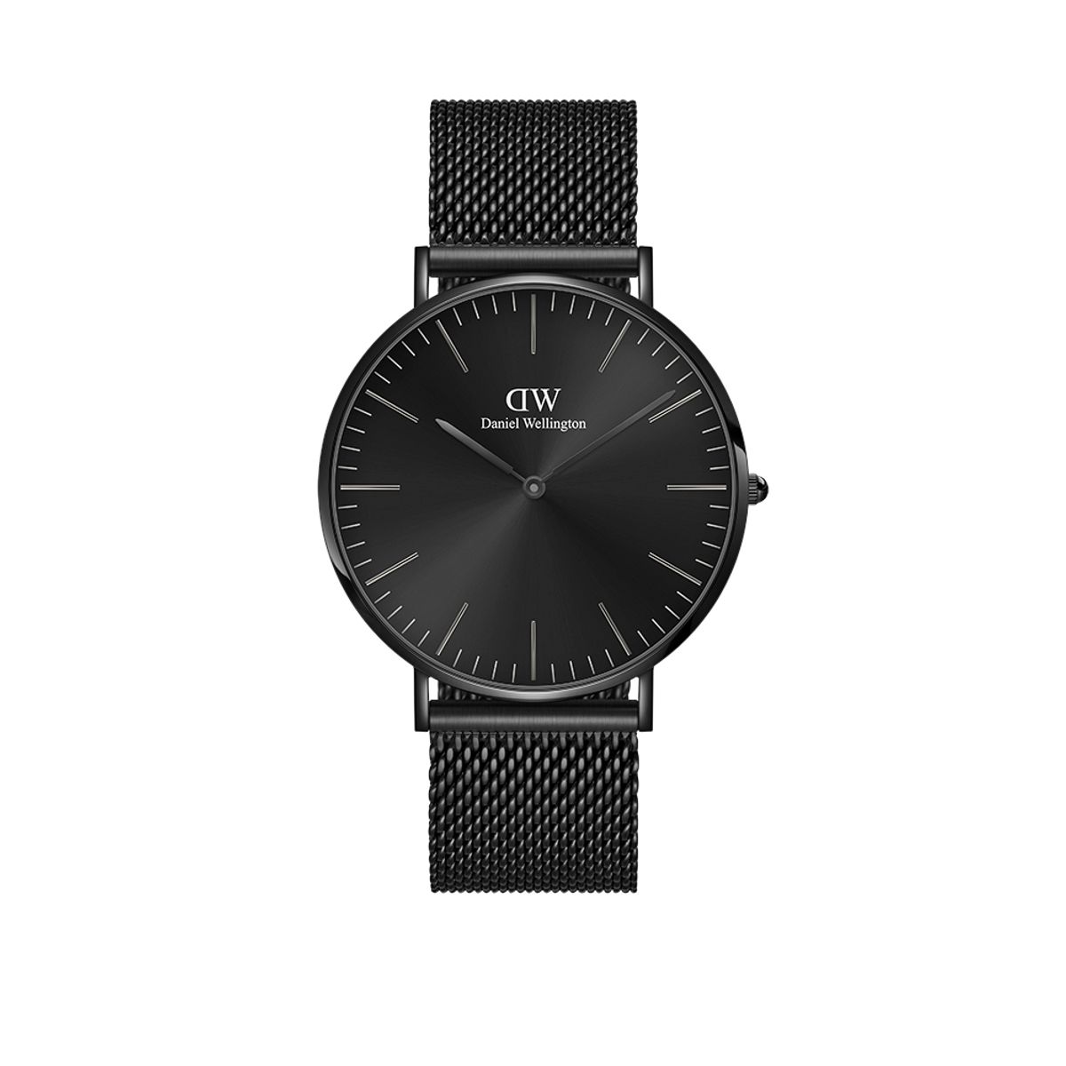다니엘 웰링턴(DANIEL WELLINGTON) CLASSIC MESH ONYX 올블랙 남자시계