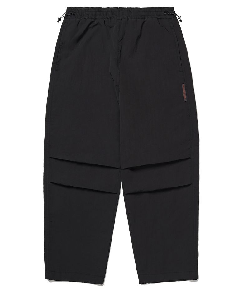 Hard shell Parachute Pants Black