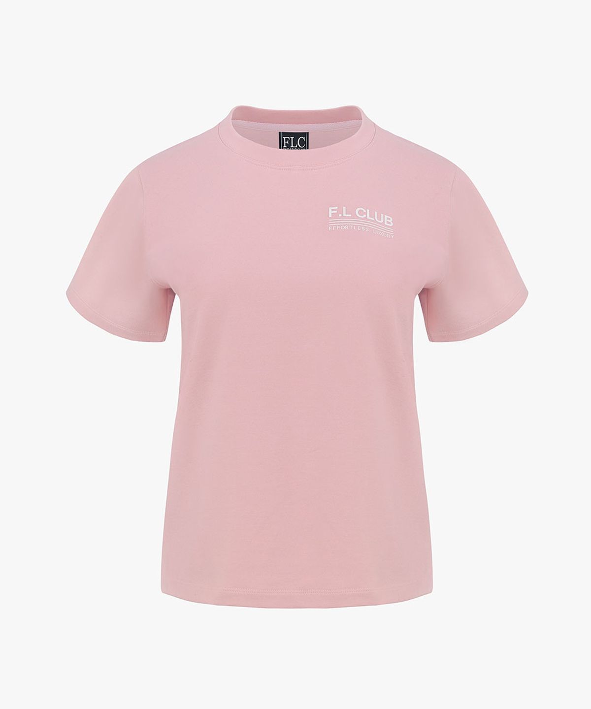 페어라이어 클럽(FAIRLIAR CLUB) F.L Club T-Shirt_PALE PINK