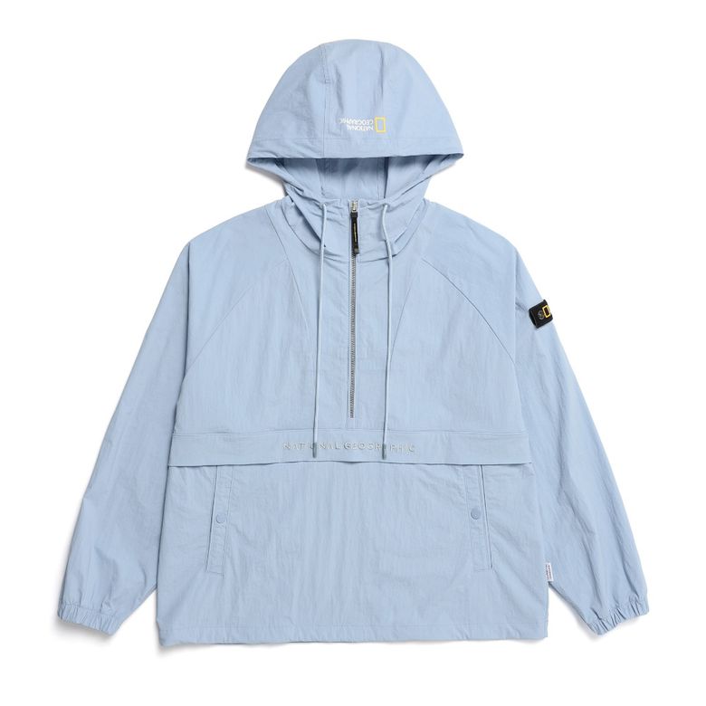 N231WFT080 여성 시그너스 우븐 스트레치 트레이닝 아노락 점퍼 STORM BLUE
