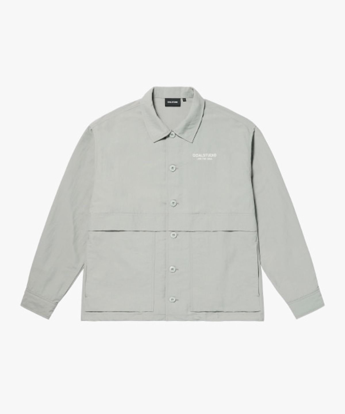 골스튜디오(GOALSTUDIO) TASLAN LONG SLEEVE SHIRTS-LIGHT KHAKI
