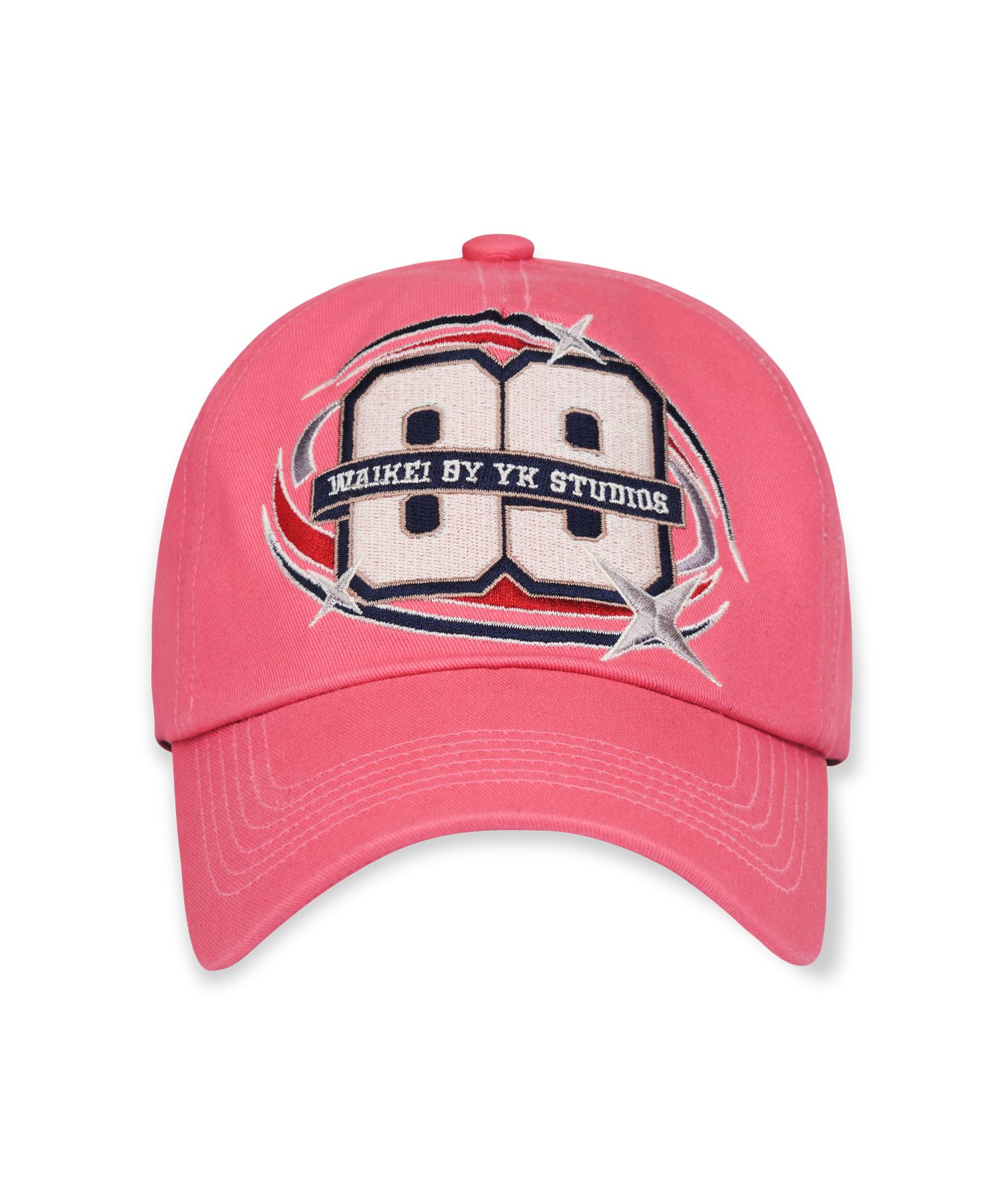 ★Wai Kei★ 89 Logo Ball Cap Pink YK23SSAC03 MUSINSA公式 | WAI KEI 89 logo ball cap pink