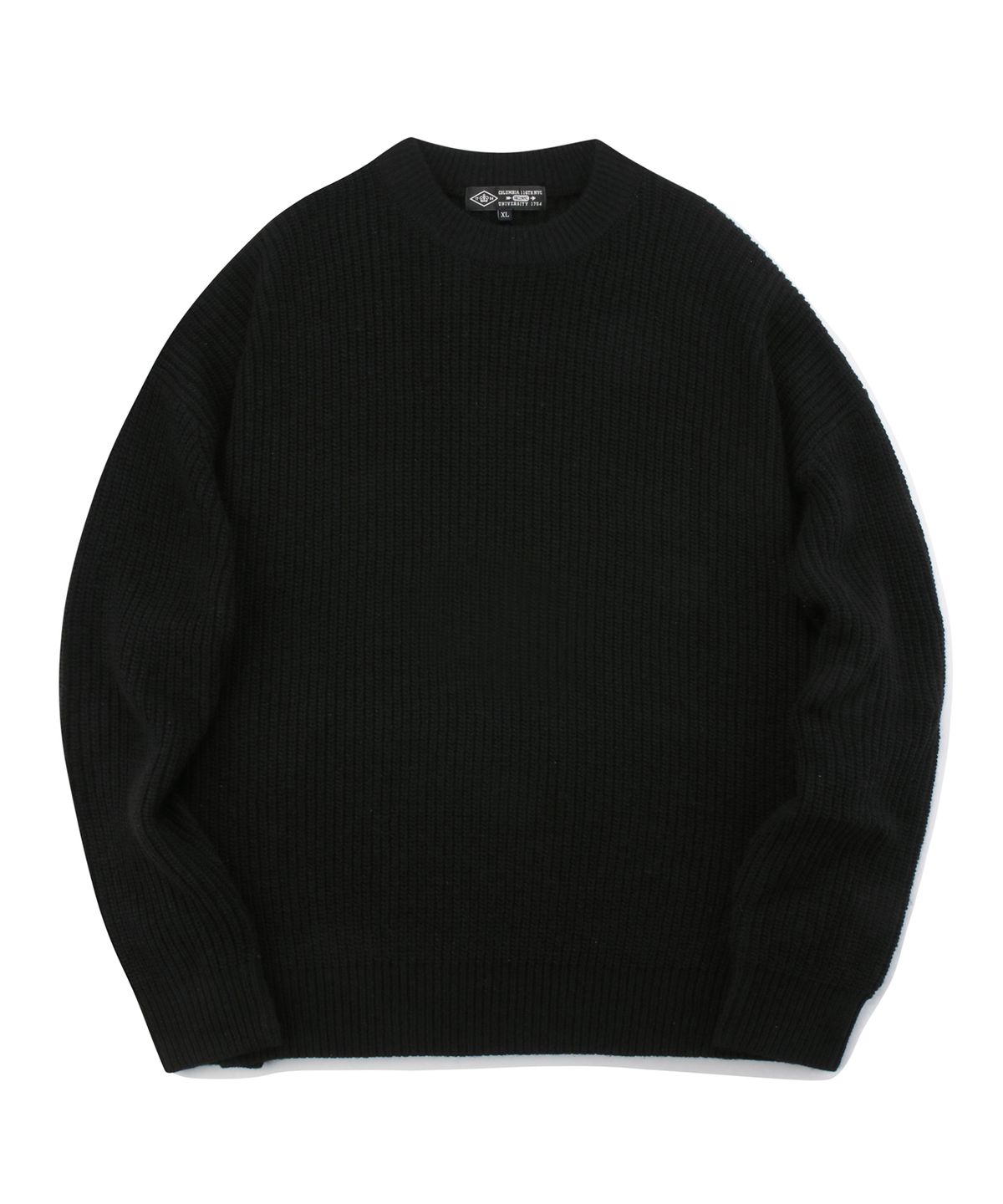컬럼비아 유니버시티(COLUMBIA UNIVERSITY) 1754 CROWN OVERFIT ROUND SWEATER 블랙