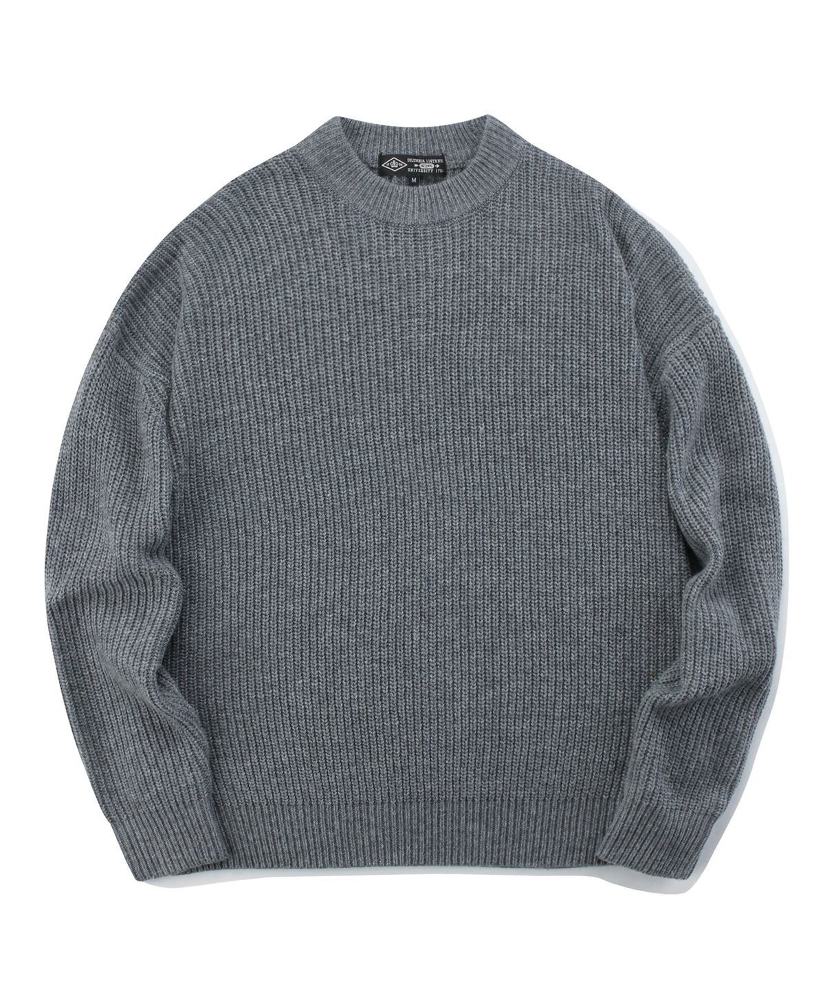컬럼비아 유니버시티(COLUMBIA UNIVERSITY) 1754 CROWN OVERFIT ROUND SWEATER 그레이