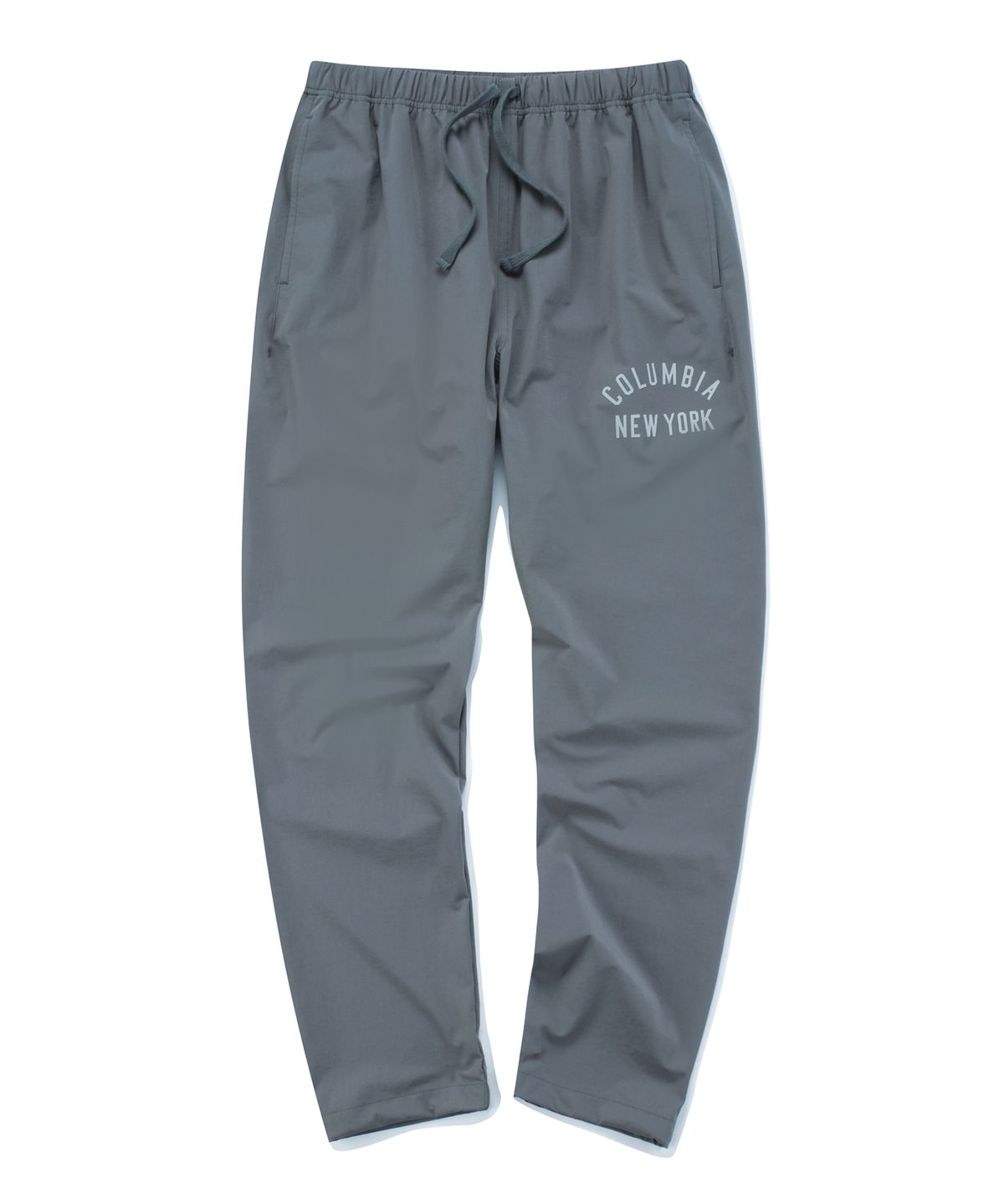 컬럼비아 유니버시티(COLUMBIA UNIVERSITY) CU NY REGULAR FIT NYLON PANTS 차콜