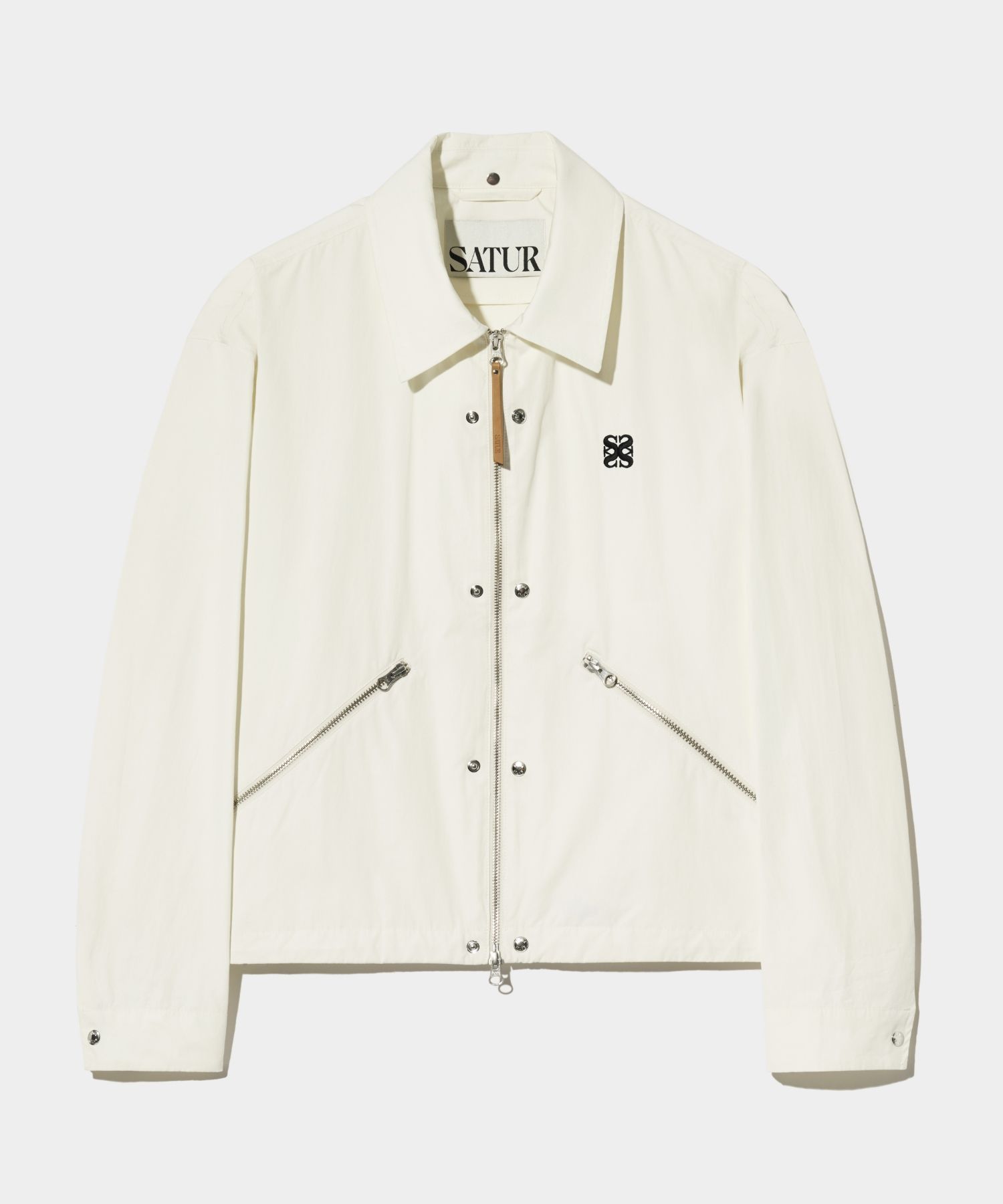 ★ SATUR ★TEO SNAP COACH JACKET MUSINSA公式 | SATUR Teo Snap Coach Jacket Resort Ivory